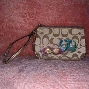 Coach CC Canvas Wallet